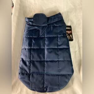 Animal Planet Reversible Puffer Vest Jacket Small Breeds Winter Fall Pets Comfy